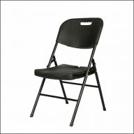 SILLA DOBLABLE NEGRO 